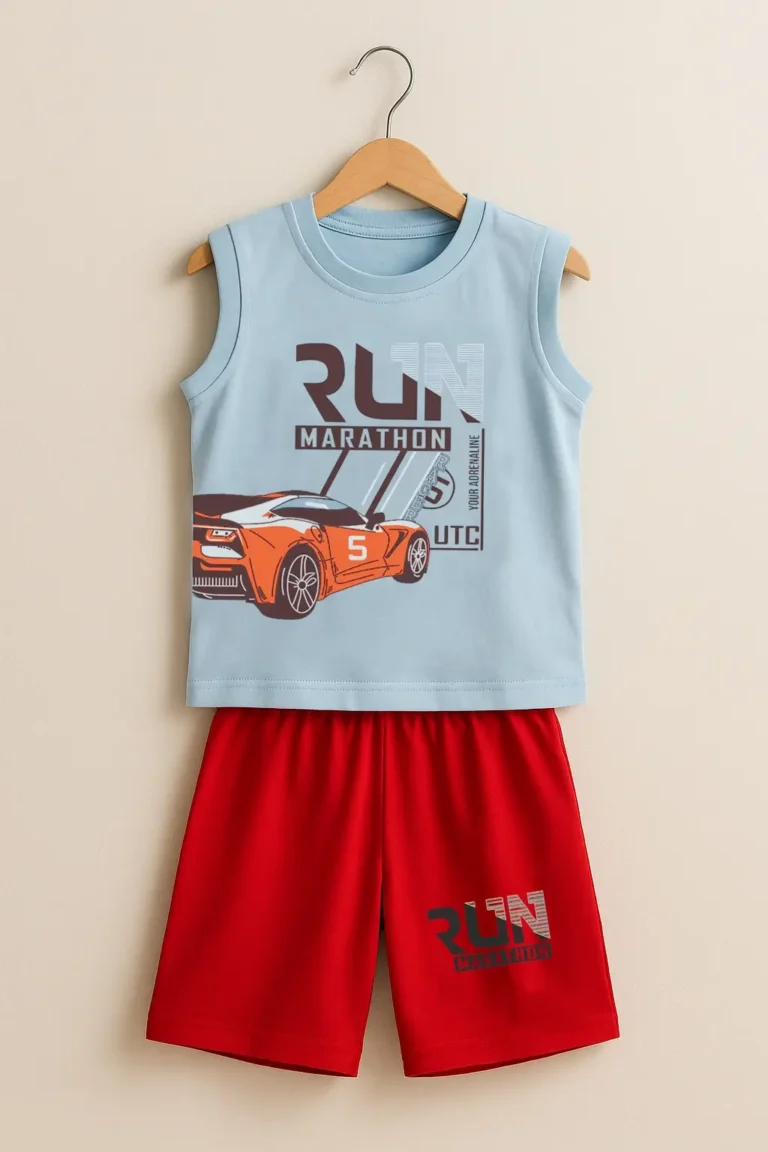 Baby2Teen Summer T-Shirt & Half Pant Set – 02 | Safa Goods – J Shop – All In Online